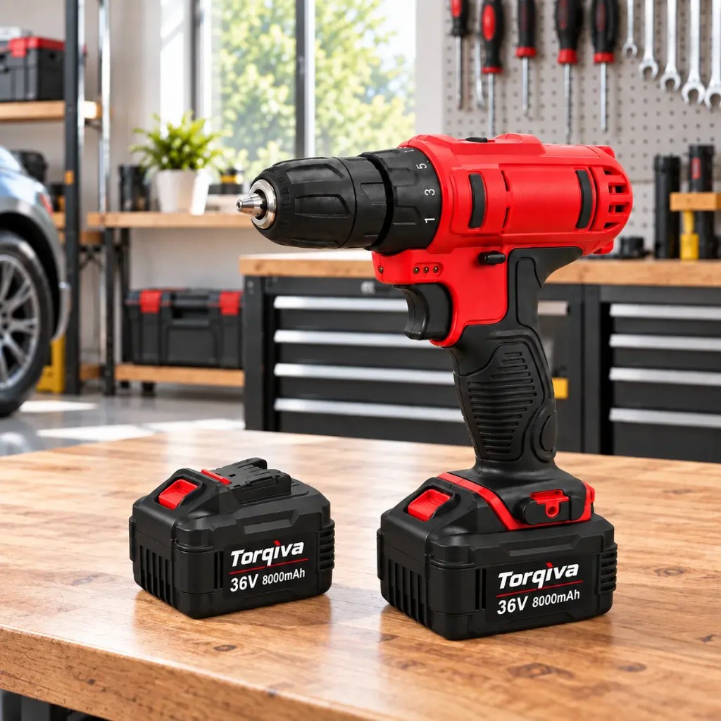 Torqiva™ podwójny akumulator Li-Ion 36V 8Ah dla dłuższej pracy