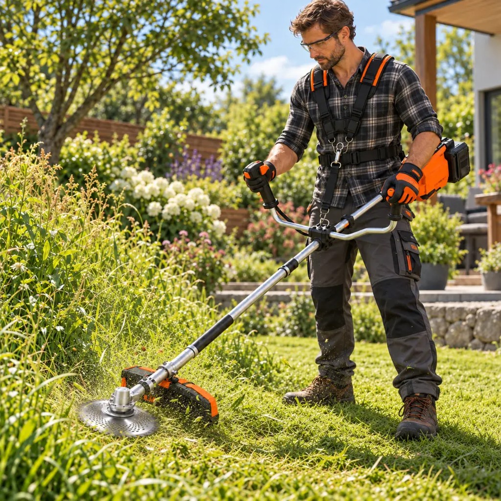 Trimaxo™ Dual-Akku 60V im Einsatz