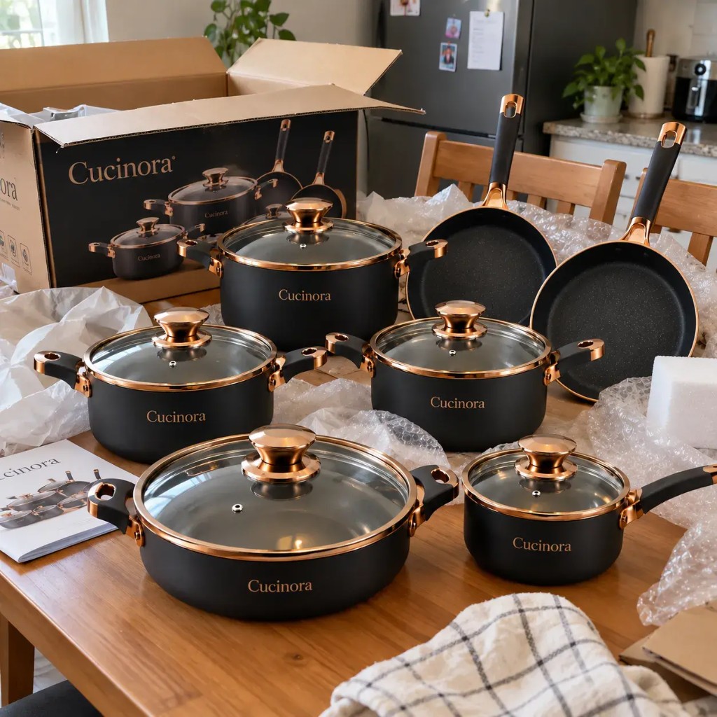 Vienmērīga gatavošana ar Cucinora™